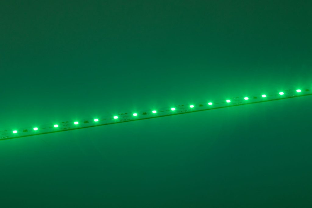 LED TRAKA Zelena 5000mcd 12V